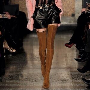 Emilio Pucci Camel Over-the-Knee Boots